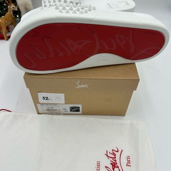 Men’s Christian Louboutin pool fun slides size 42 made in Italy - Picture 6 of 11